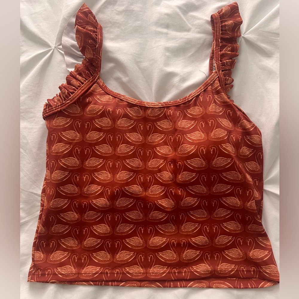 Kortni Jeane Swan Swimsuit Top